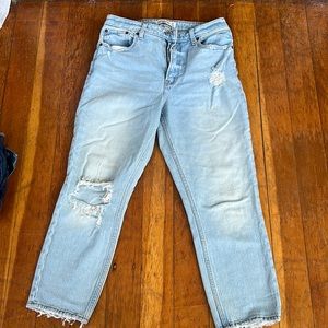 Abercrombie the mom high rise